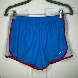 Nike Dri-FIT Gray and Blue Shorts Kids Size XL GUC, see photos for small stains